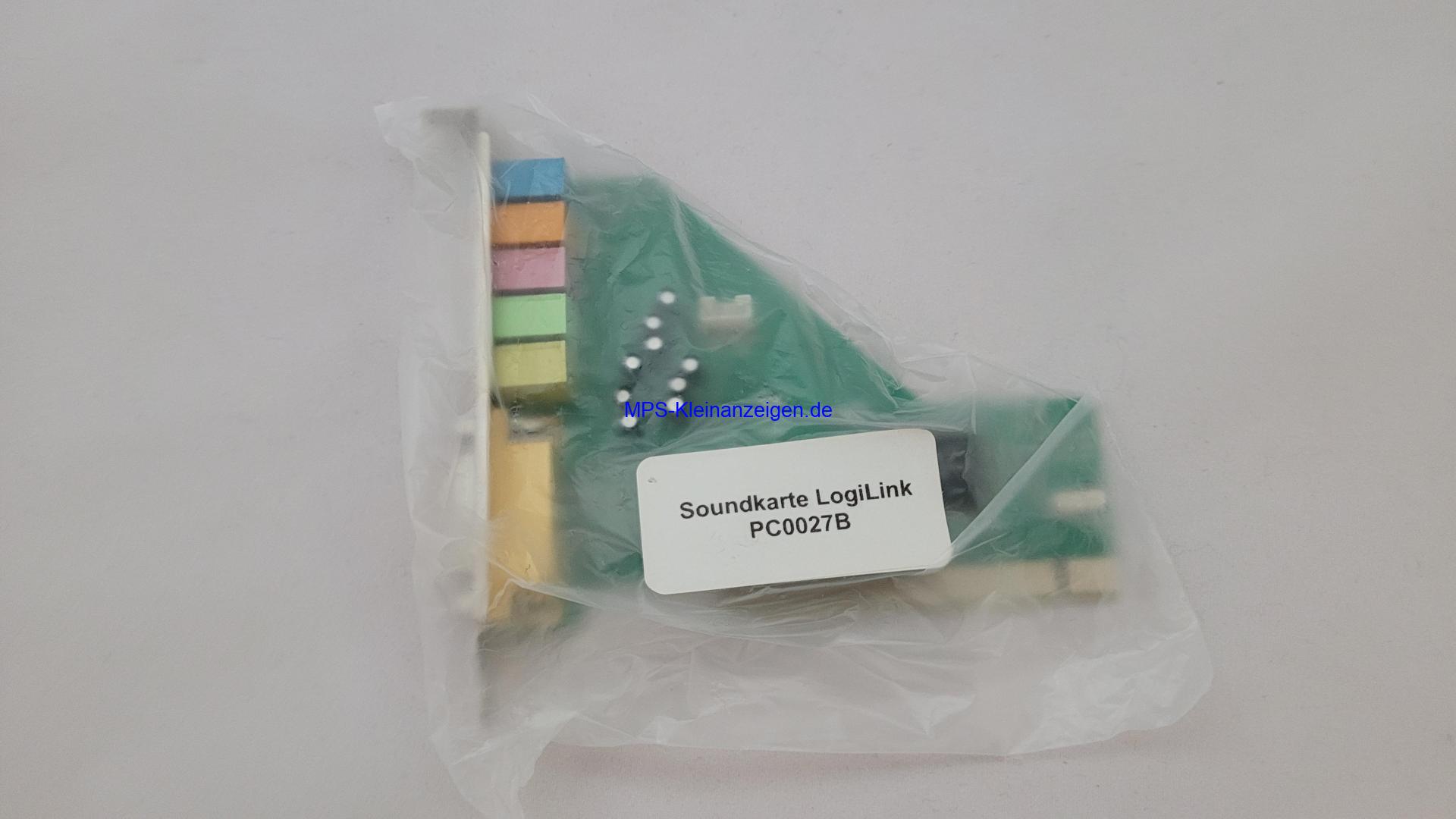 Logilink PC0027B Soundkarte - 2