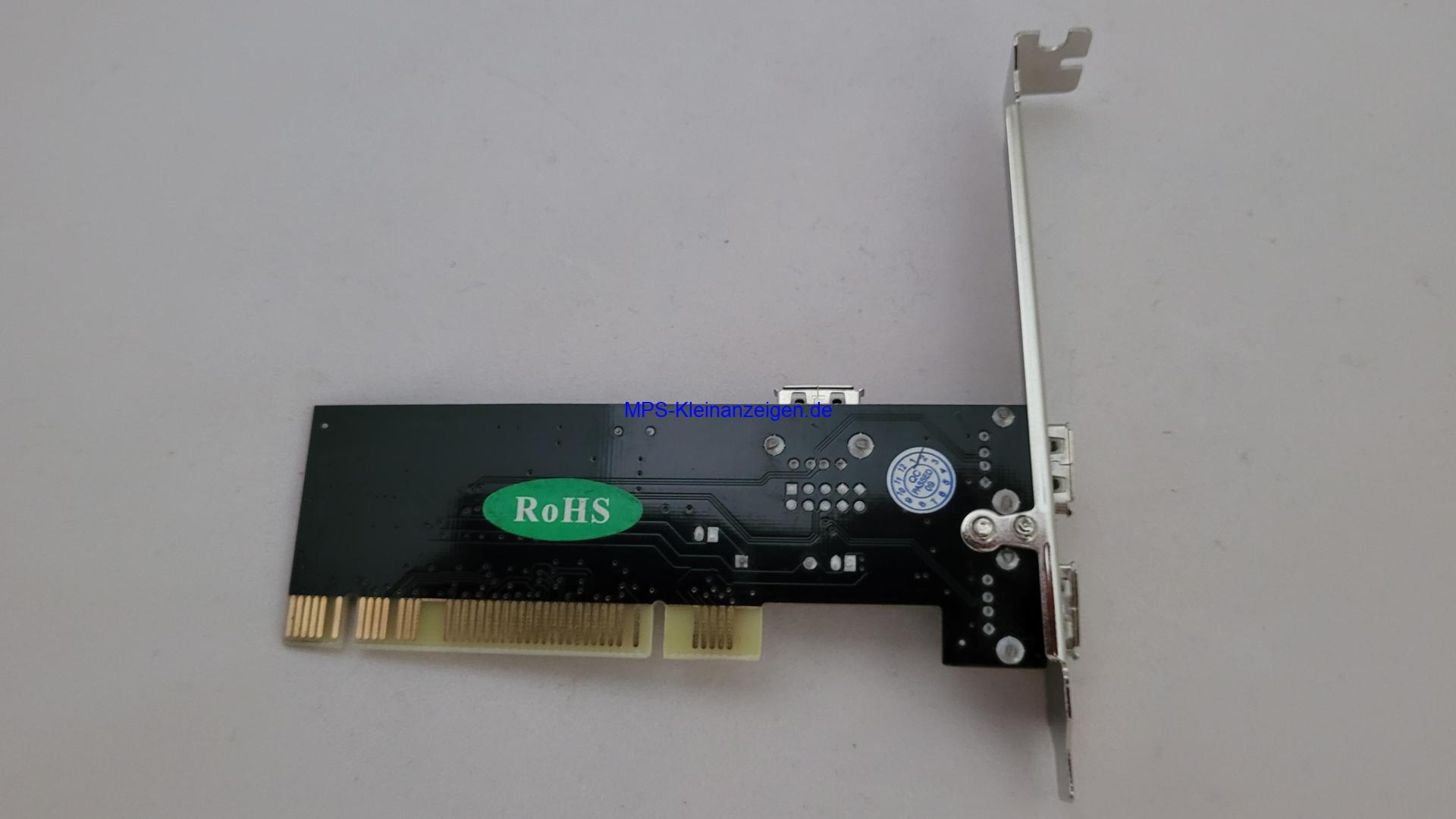 VIA Vectro VT6212L PCI USB 2.0 UHCI / 2-Port-Host-Controller - 2